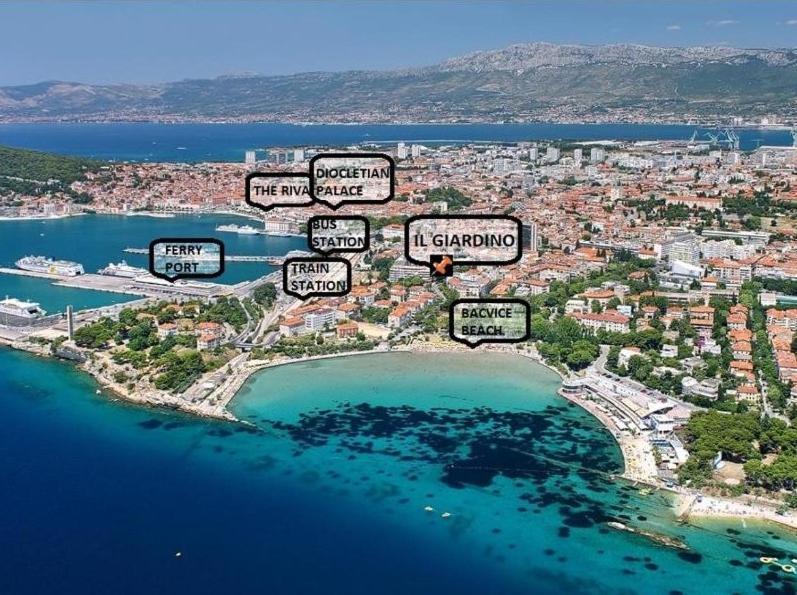 Il Giardino Luxury Rooms & Suites Split Exterior photo